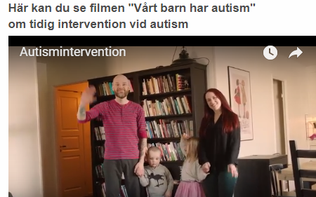 Se filmen vårt barn har autism